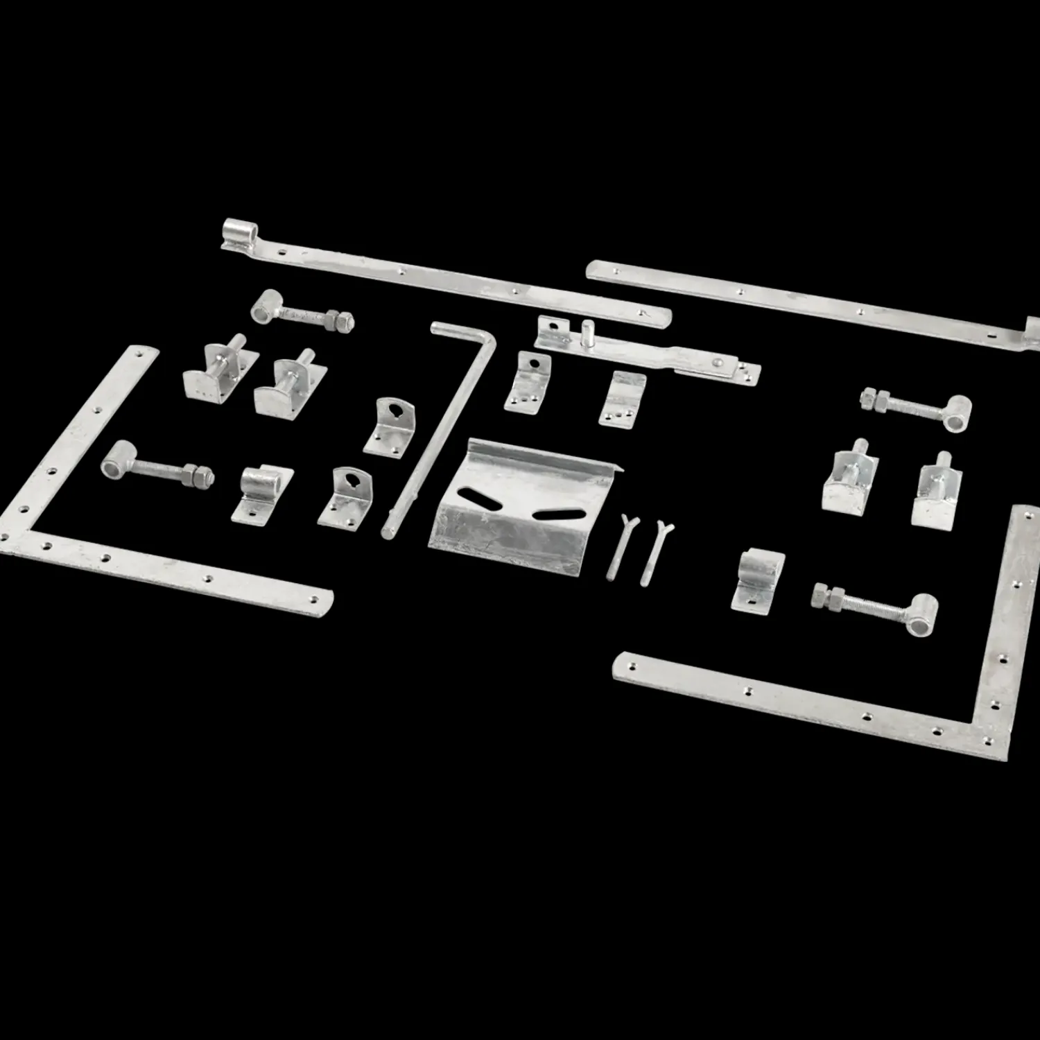 Plus Havelåger^Tokyo dobbeltlåge inkl. beslag 200x90 cm hvid