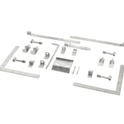 Plus Havelåger^Tokyo dobbeltlåge inkl. beslag 200x90 cm sort