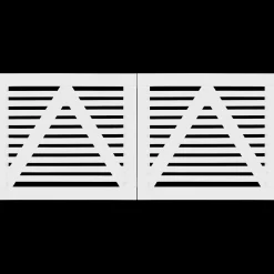 Plus Havelåger^Tokyo dobbeltlåge 200x90 cm hvid