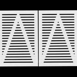 Plus Havelåger^Tokyo dobbeltlåge 200x90 cm hvid