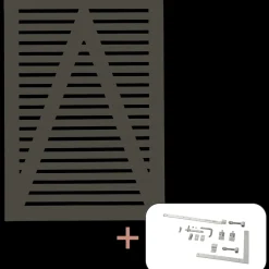 Plus Havelåger^Tokyo Enkeltlåge inkl. beslag 100x140 cm