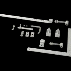 Plus Havelåger^Tokyo enkeltlåge inkl. beslag 100x90 cm hvid