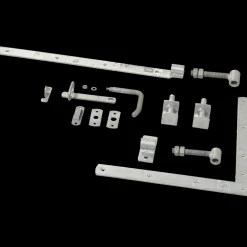 Plus Havelåger^Tokyo enkeltlåge inkl. beslag 100x90 cm hvid