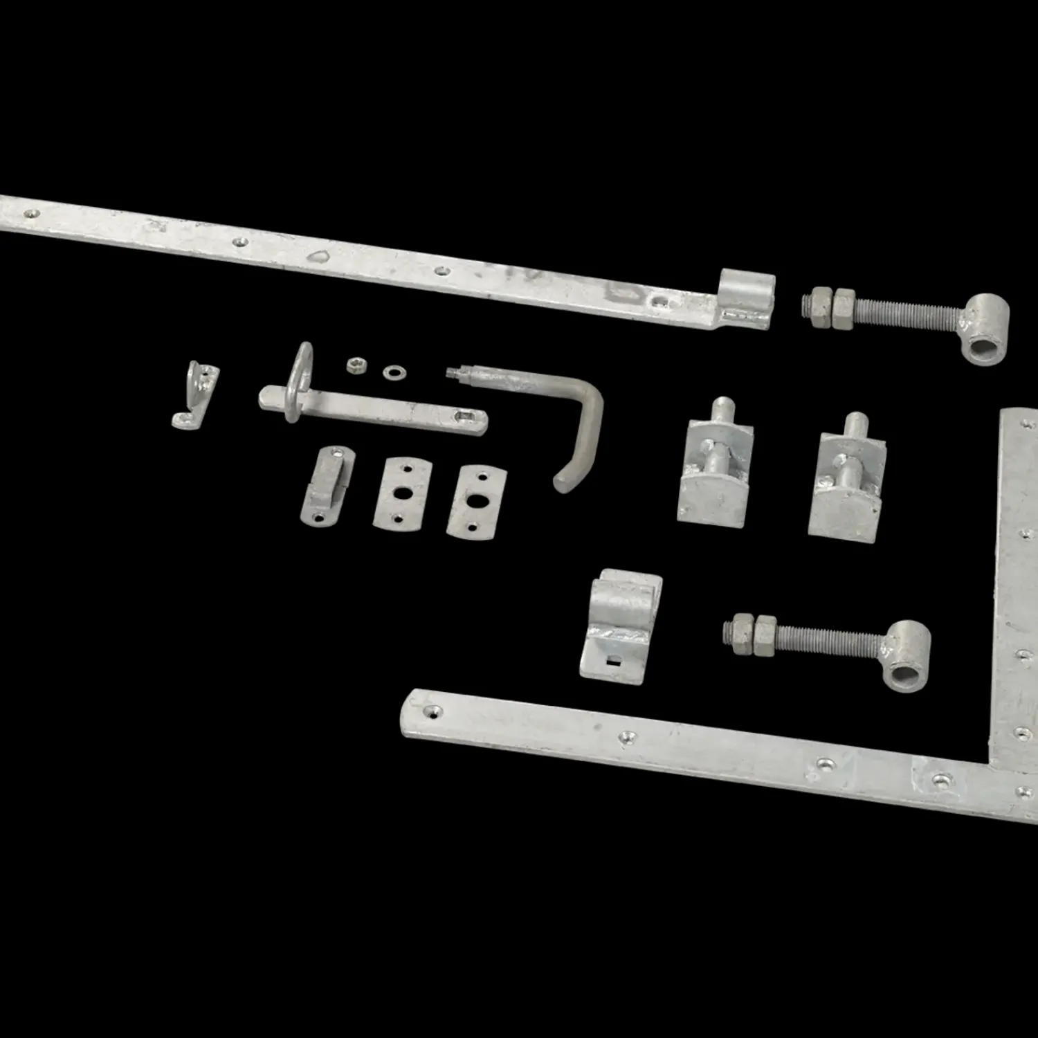 Plus Havelåger^Tokyo enkeltlåge inkl. beslag 100x90 cm hvid