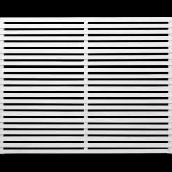 Plus Renovationsskjuler^Tokyo renovationsskjuler m/træstolper t/nedgravning hvid