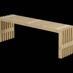 Hot Plus trallebænk rustik, 138x36 cm