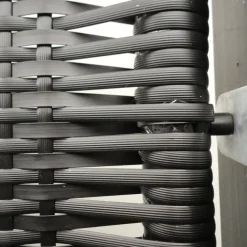 Plus Komposithegn^Trend hegn 115×110 cm sort