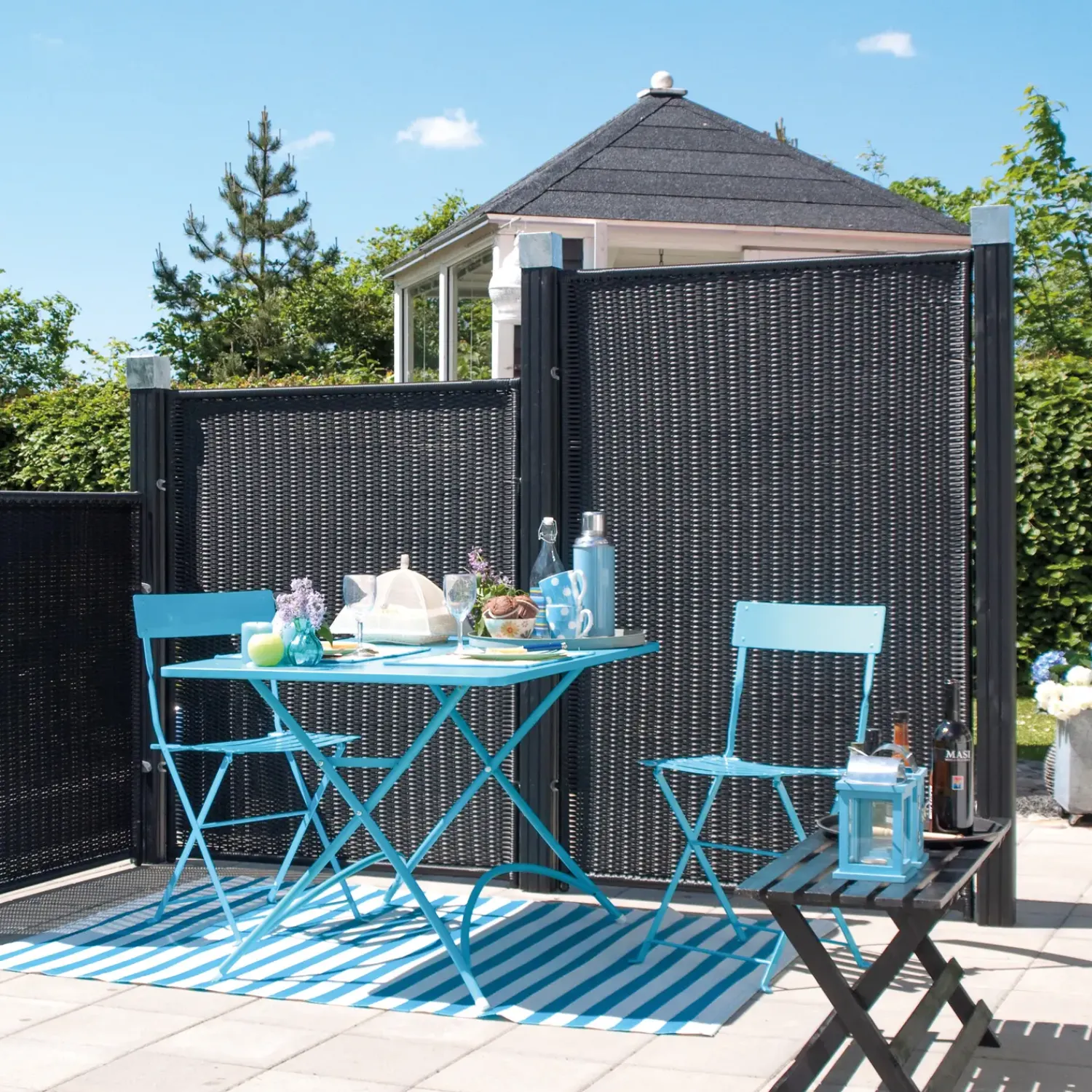 Best Plus Trend skråelement 55×140/110 cm sort