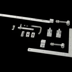 Plus Havelåger^Vinesse bred låge inkl. beslag 150x98 cm hvid