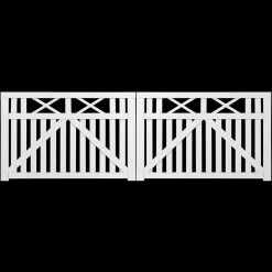 Plus Havelåger^Vinesse dobbeltlåge 300x98 cm hvid