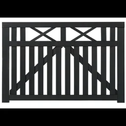 Plus Havelåger^Vinesse enkeltlåge 100x98 cm sort