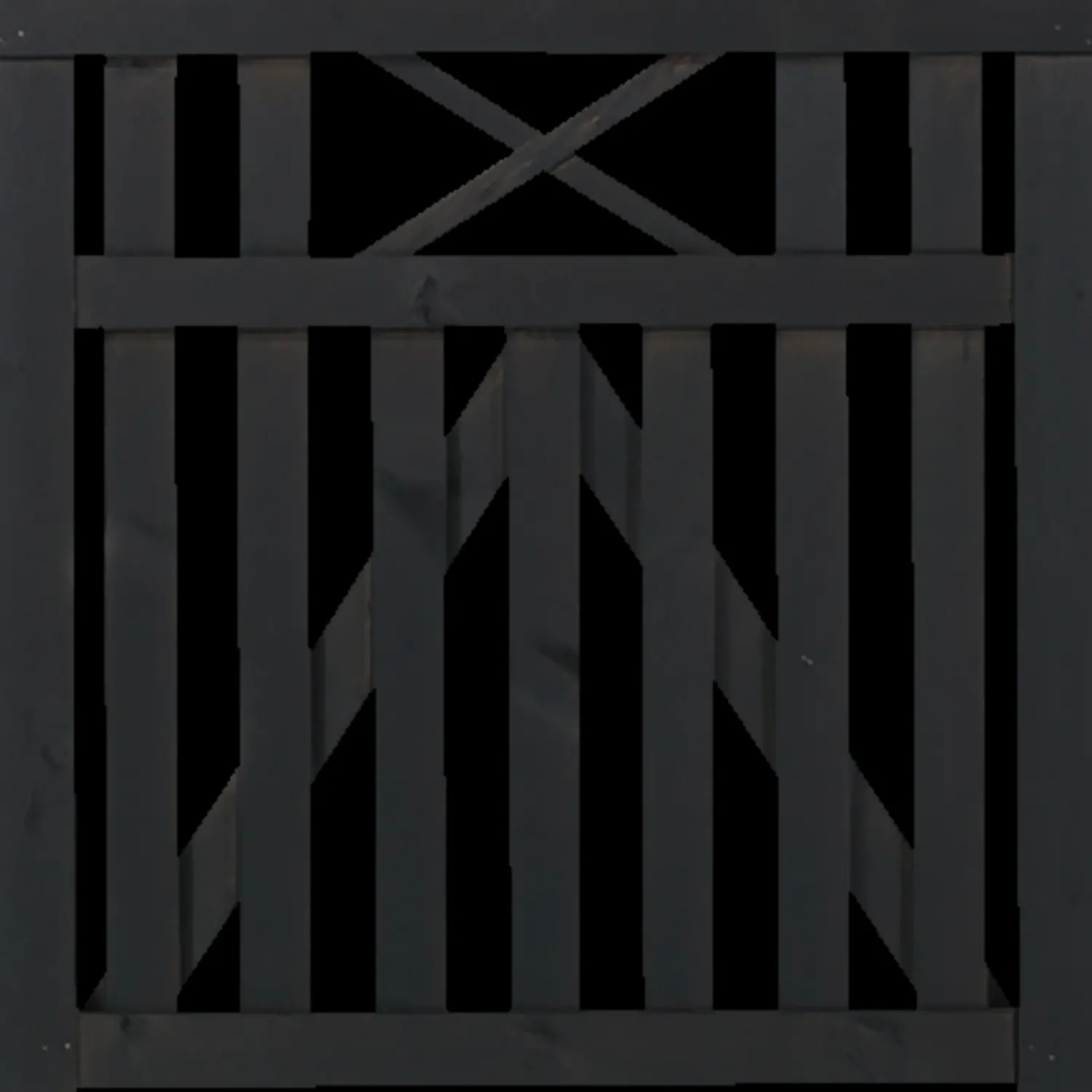 Plus Havelåger^Vinesse enkeltlåge 100x98 cm sort