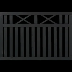 Plus Træhegn^Vinesse hegn 150x96 cm sort