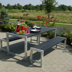 Plus Træhegn^Vinesse hegn 150x96 cm sort