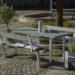 Plus Bord- Og Bænkesæt^Wega bord/bænkesæt med 2 ryglæn 177 cm trykimp