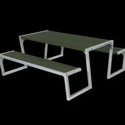 Plus Bord- Og Bænkesæt^Zigma bord/bænkesæt 176 cm grøn