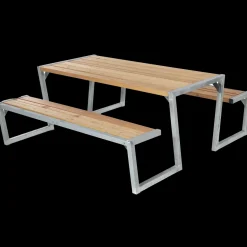 Plus Bord- Og Bænkesæt^Zigma Bord/Bænkesæt 176 cm ThermoWood®