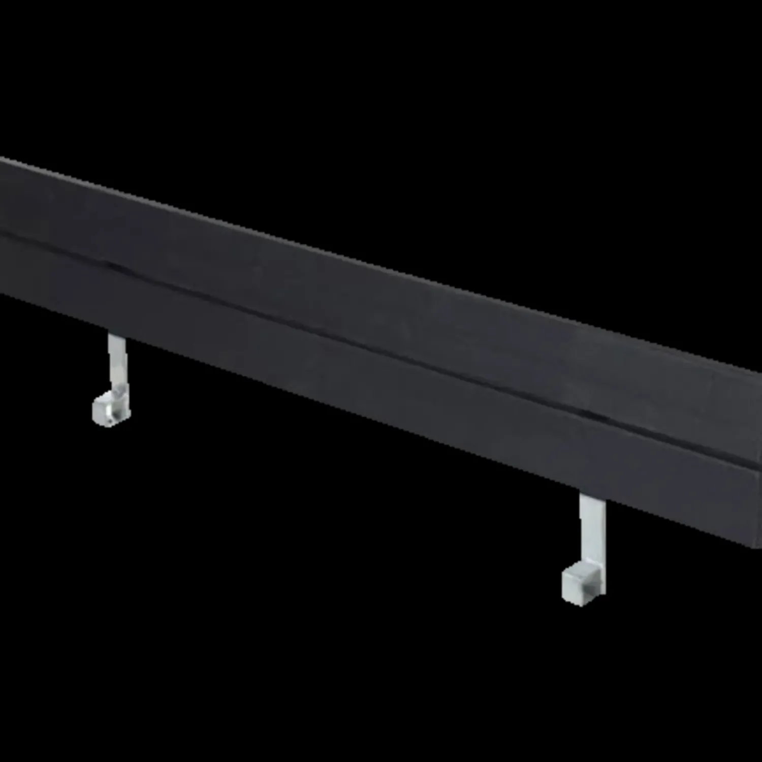 Hot Plus Zigma bord/bænkesæt med 1 ryglæn 392 cm sort