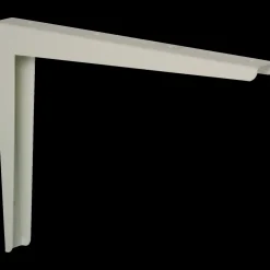 Peder Nielsen Hyldeknægte / Bordbæringer^PN bordbæring U-profil 300x400 mm hvid