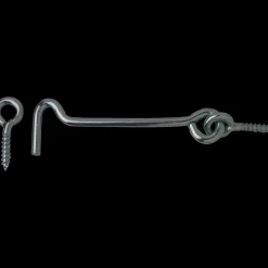 Peder Nielsen Vindues Og Dørbeslag^PN dørkrog let 75 mm. elforzinket