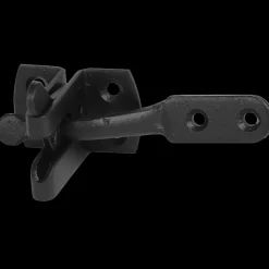 Best Peder Nielsen PN glipfald/dørhank til havelåge 120 mm varmforzinket sort