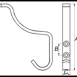 Sale Peder Nielsen PN hattekrog hvid