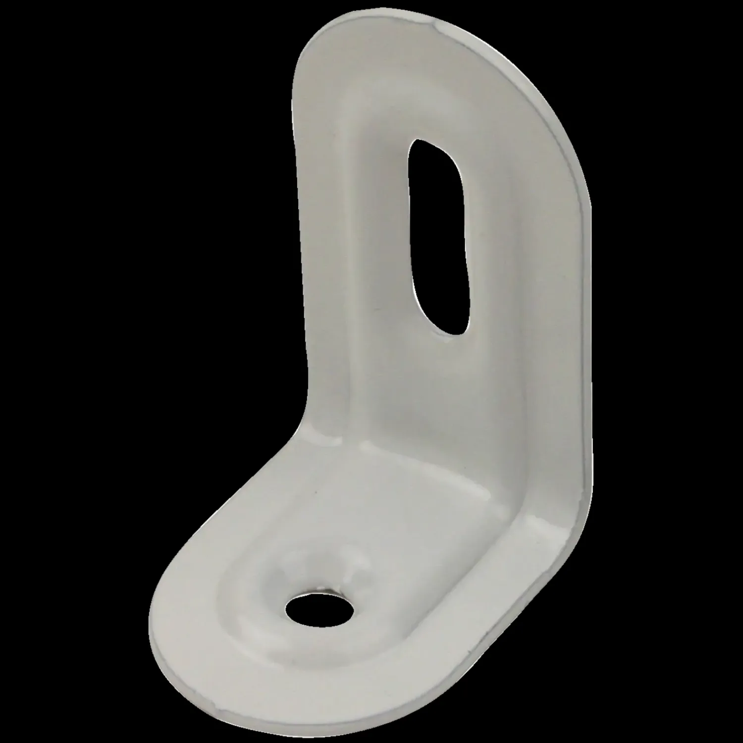 Peder Nielsen Bygningsbeslag^PN riglejern H39xD28xD23 mm. hvid