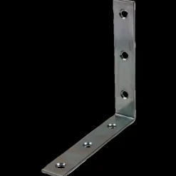 Peder Nielsen Bygningsbeslag^PN vinkelbeslag 107x107x20x2,5 mm. elforzinket