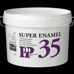 Træmaling^PP Acrylemalje 35 hvid 2,80 L