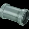 Afløb Og Rør^PP dobbelt muffe 40 mm grå