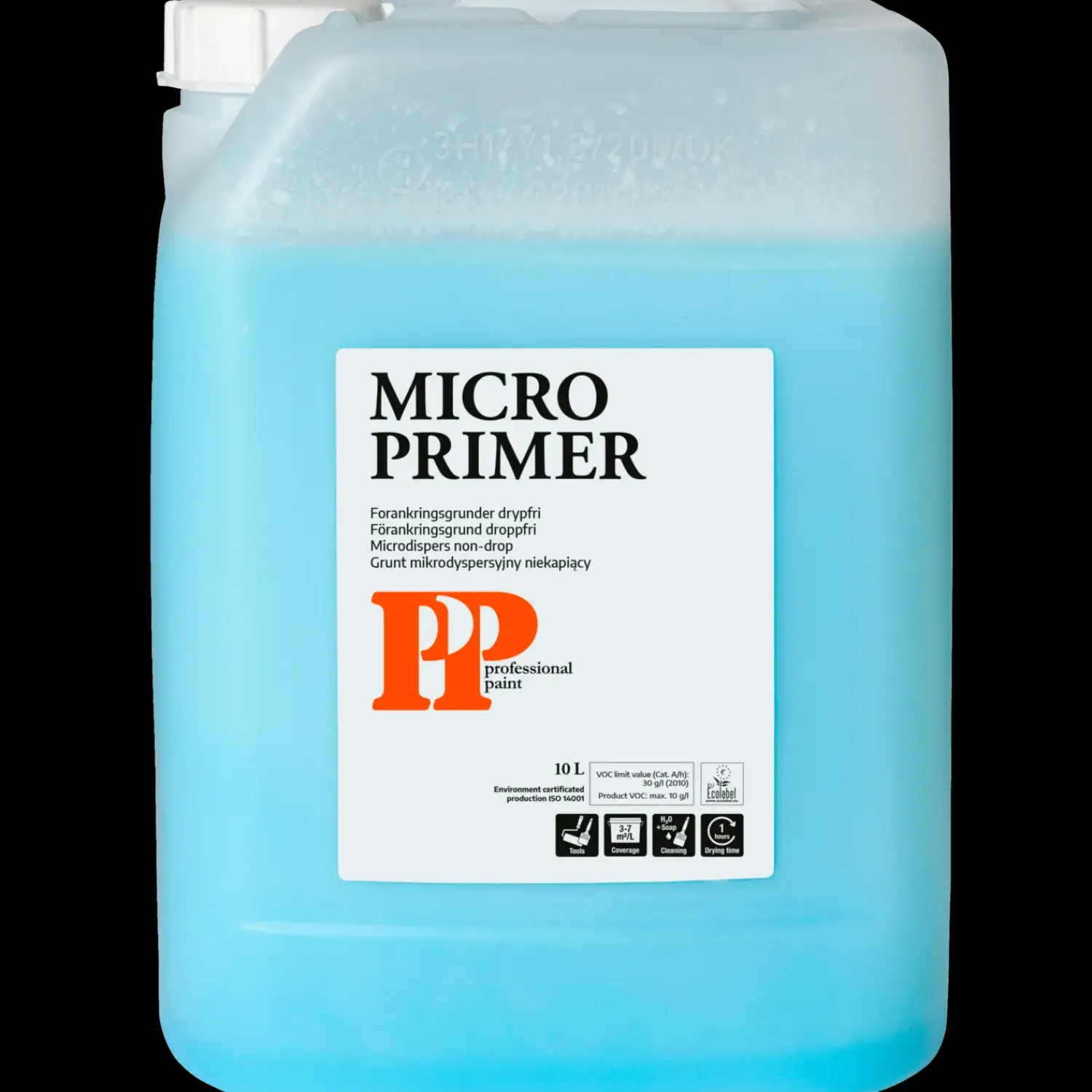 PP - Professional Paint Væggrunder^PP Plastgrunder Drypfri 10 L