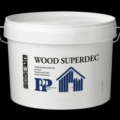 Heldækkende Træbeskyttelse^PP Træbeskyttelse dækkende acryl 10 L sort