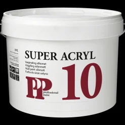 Online PP Vægmaling Super 10 Acryl hvid S0500N 10 L