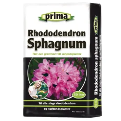 Prima Jord, Sand Og Flis^rhododendron sphagnum 2550 liter, palle med 51 poser á 50 L
