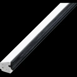 Glaslister^Primo sideglasliste hvid 16x16x2500 mm