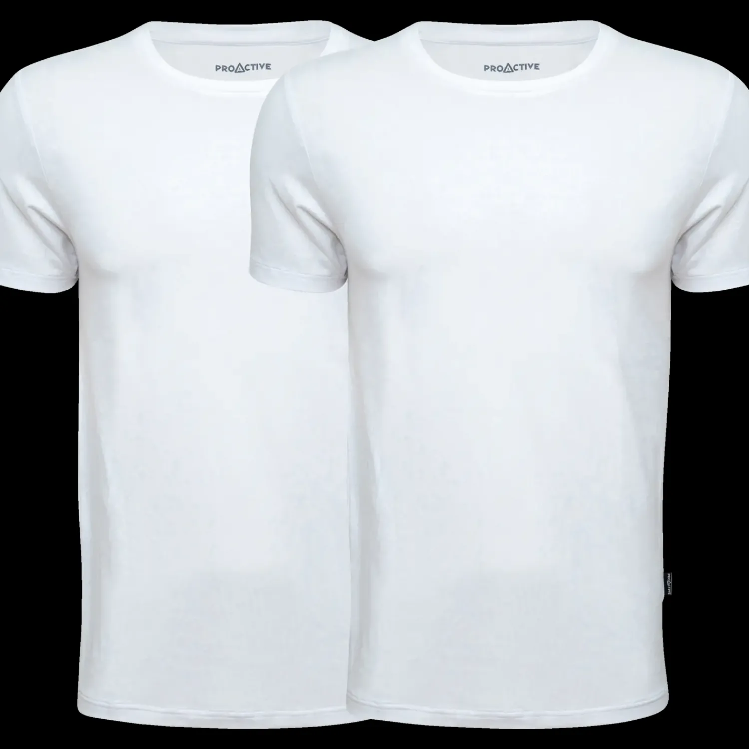 Proactive T-Shirts^T-shirt 2-pack str. 2XL hvid