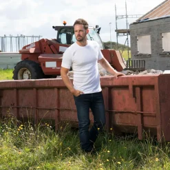 Proactive T-Shirts^T-shirt 2-pack str. 2XL hvid