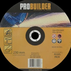 Clearance Probuilder skæreskive Ø230 mm jern