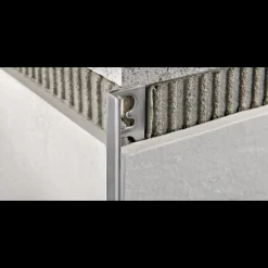 Tilbehør Til Fliser^Proterminal PTAC vinkel fliseprofil 6 mm x 2,7 m