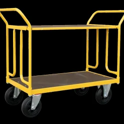 Ravendo Transportvogne^hyldevogn - lagervogn massive hjul