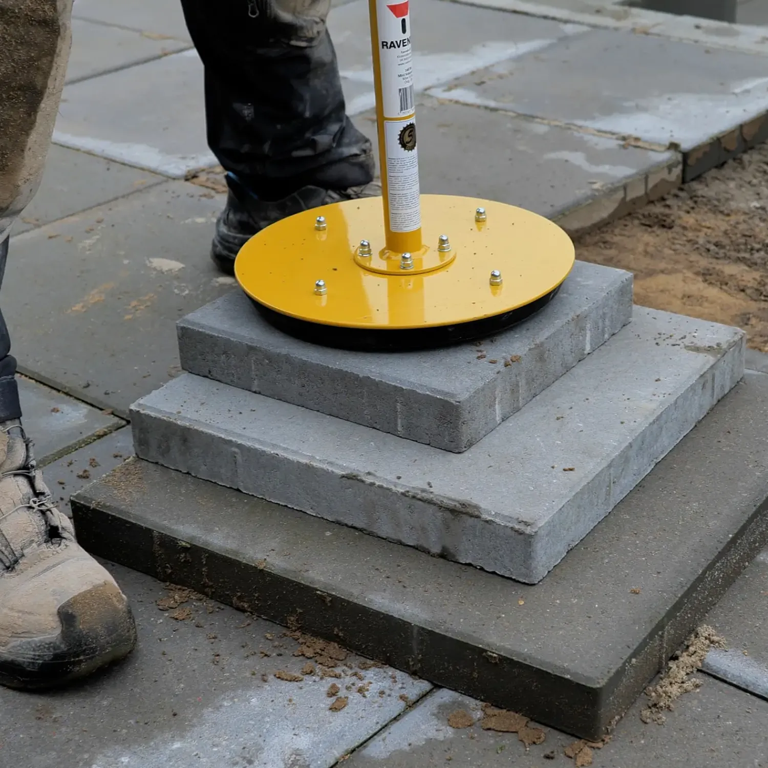 Ravendo Brolæggerværktøj^Mini Vakuum TL fliseløfter 50 kg