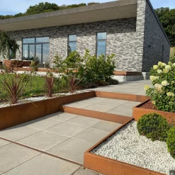 RBR Belægningssten^Nordic-Line Grå haveflise - 90x90x10 cm