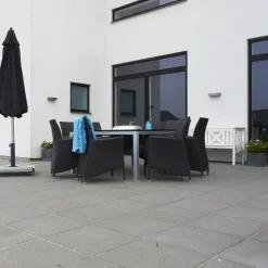 RBR Betonfliser^Nordic-Line haveflise, 40x40x5 cm, grå