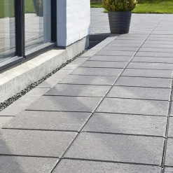 RBR Betonfliser^Nordic-Line haveflise, 40x40x5 cm, grå