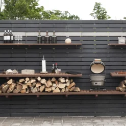 Discount RBR Nordic-Wall afdækning, 60x30x10 cm, koks