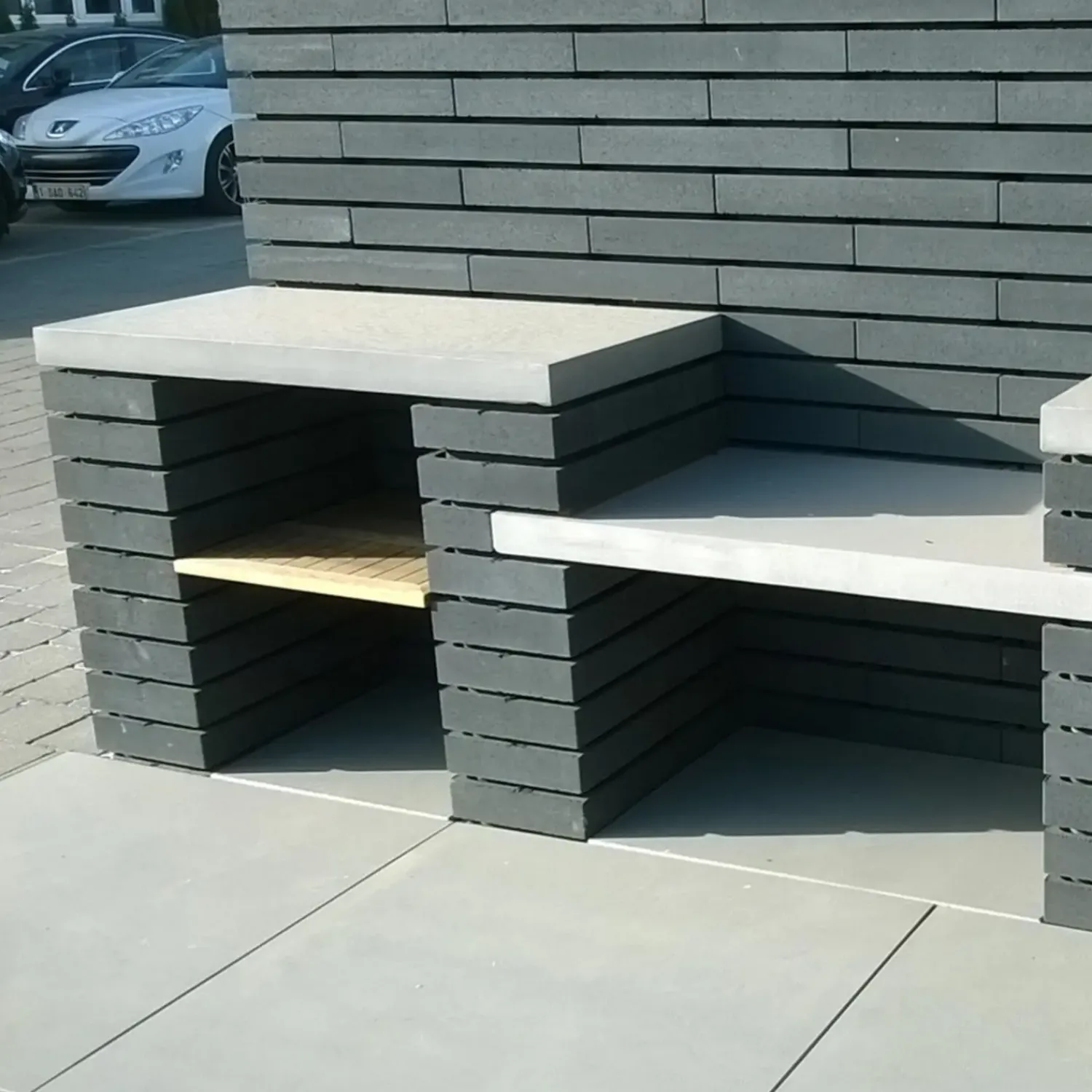 Best RBR Nordic-Wall bloksten, 60x30x12 cm koks