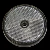 Autotilbehør^Refleks rund 70 mm hvid