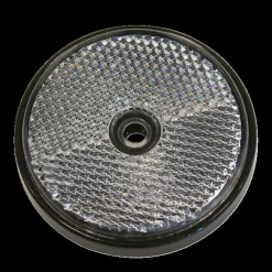 Autotilbehør^Refleks rund 70 mm hvid