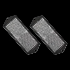 Autotilbehør^Reflekser 104x40 mm hvid 2 stk