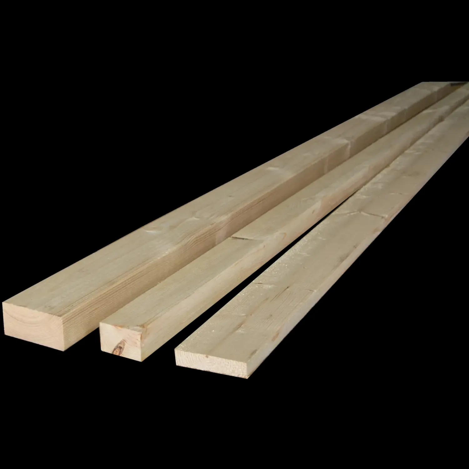 Reglar^Reglar væg i fyr/gran 47x100 mm. x 4,2 m